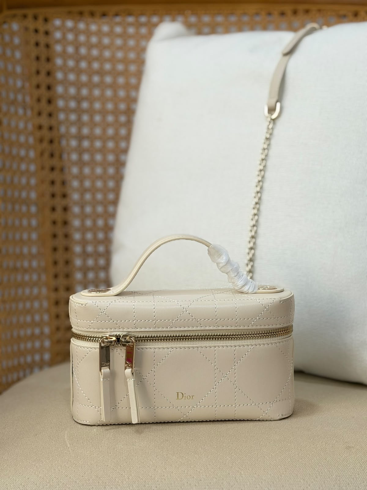 DIOR trianon soft vanity bag 19CM