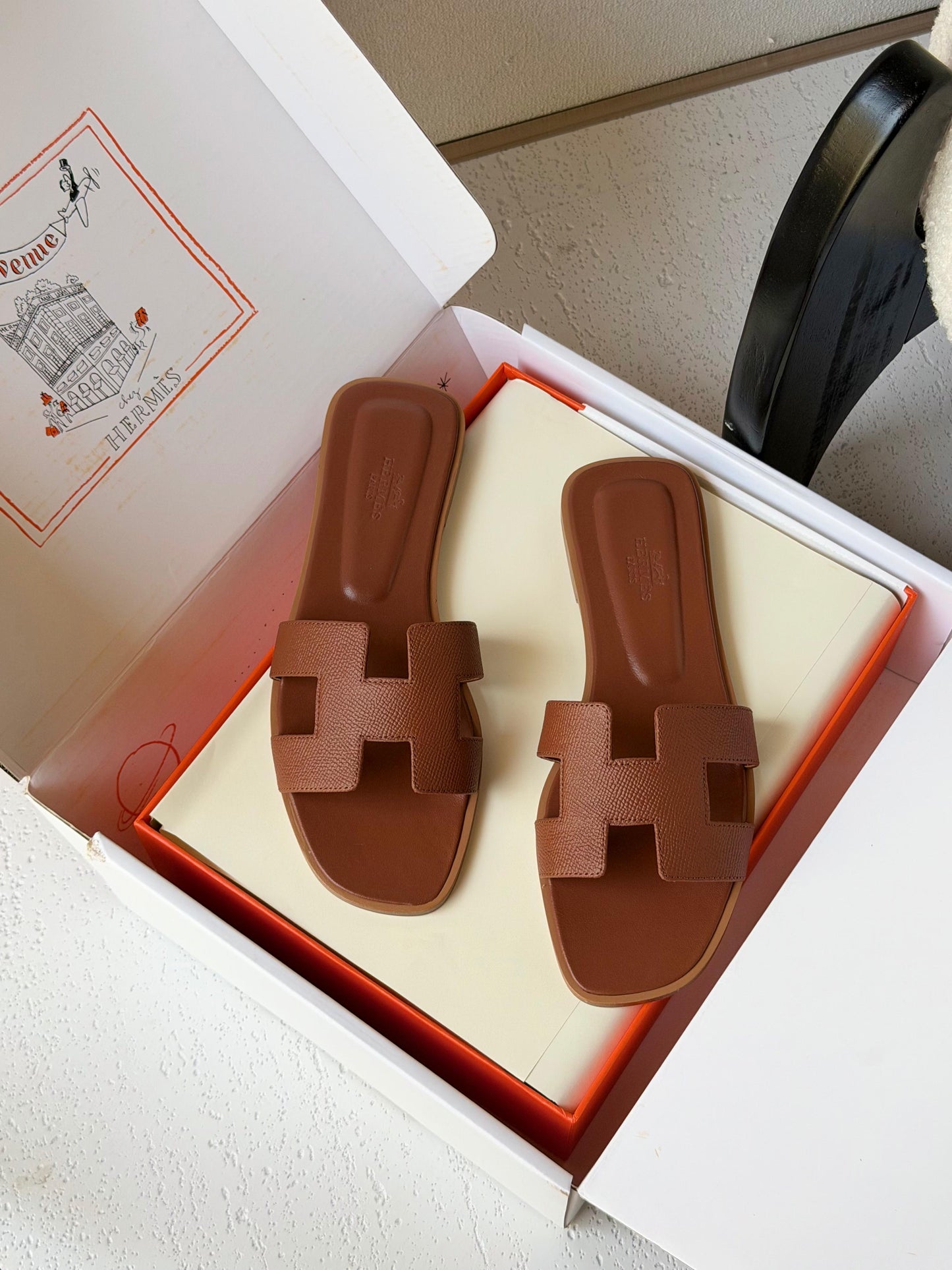 HERMES oran sandal