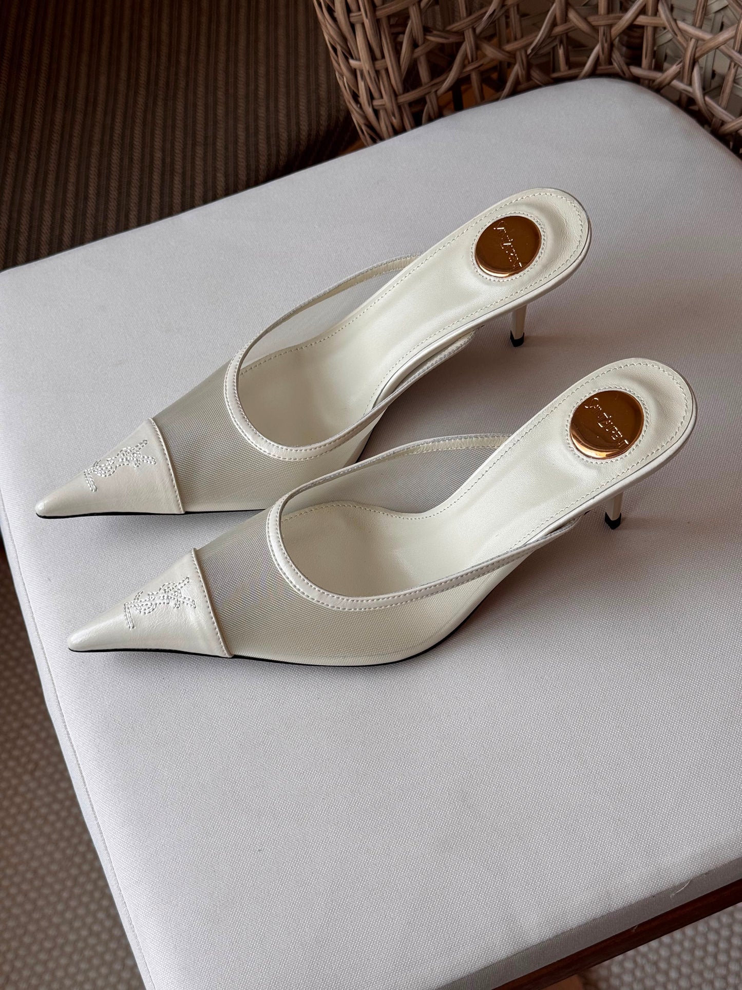 Saint Laurent Renée 75 mesh