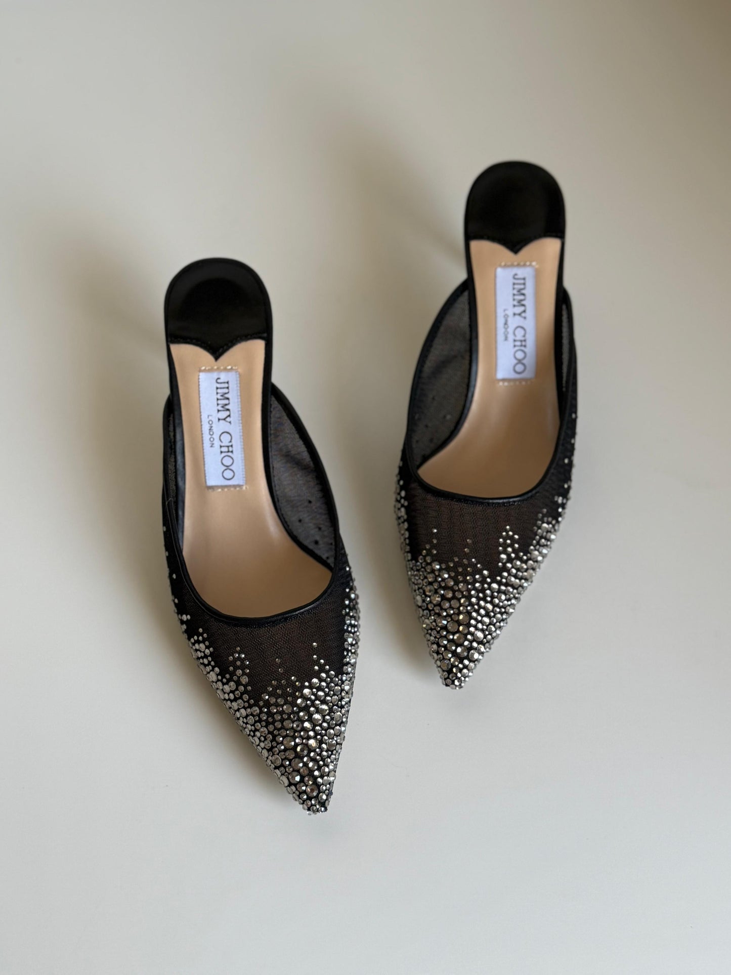 embellished heels from Jimmy Choo