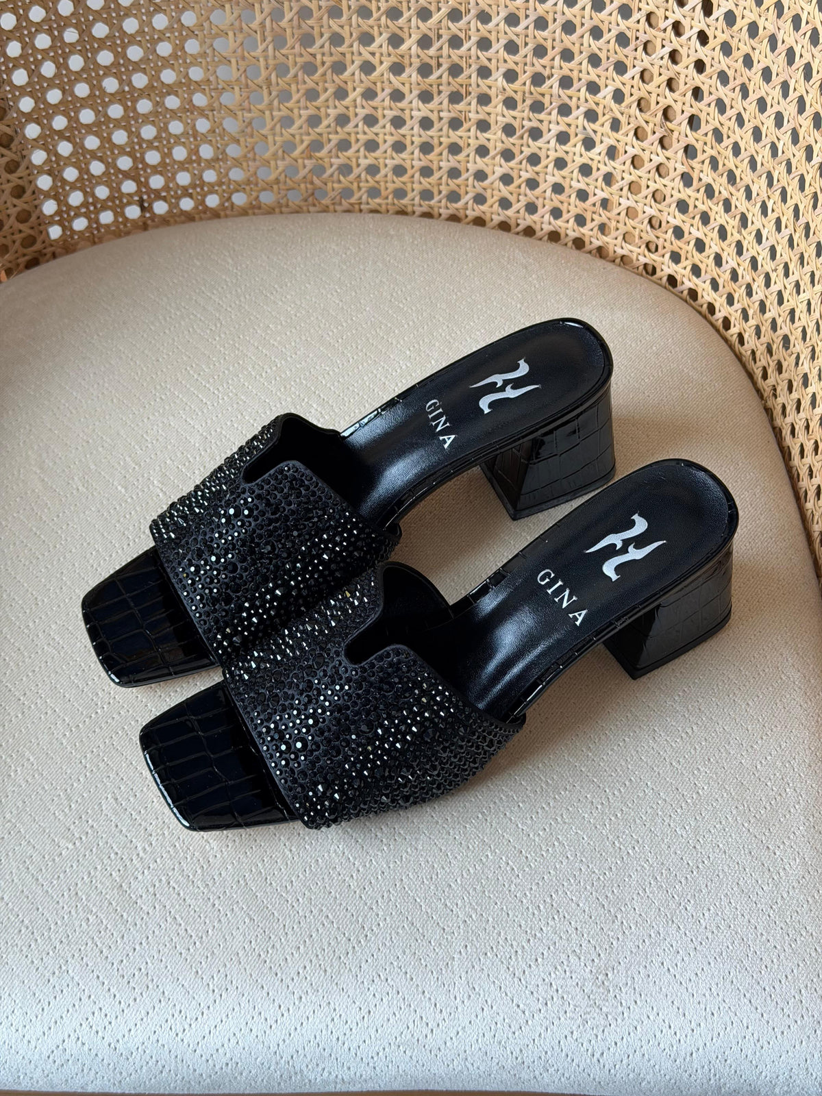 FLORENCE' Mules in Louis Leather by GINA