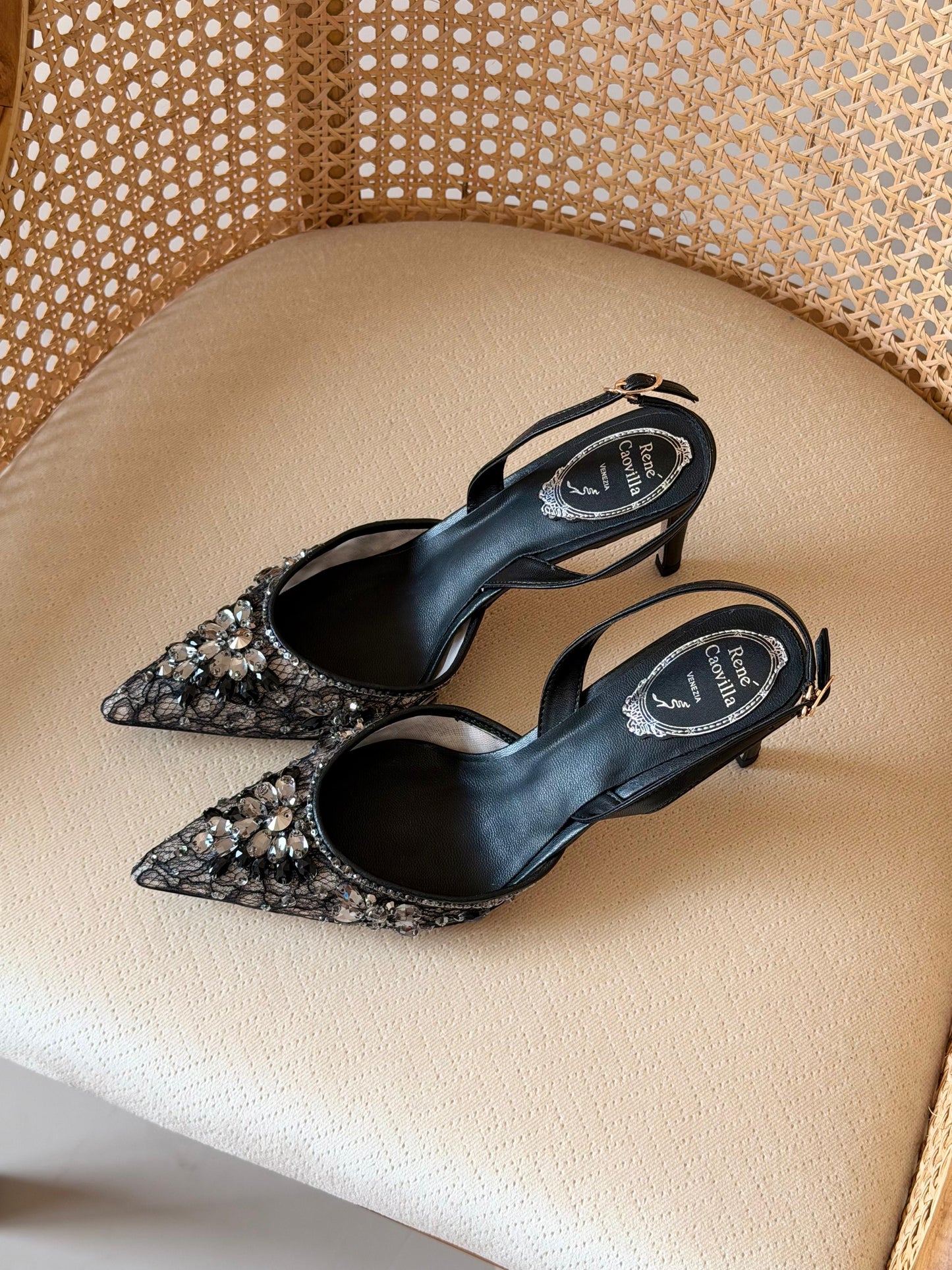Rene CAOVILLA cinderela pumps