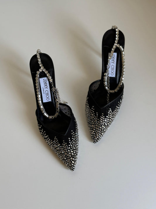 embellished heels from Jimmy Choo