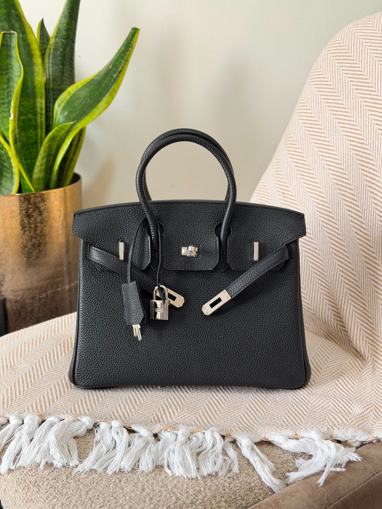 HERMES Birkin 25 full handmade quality