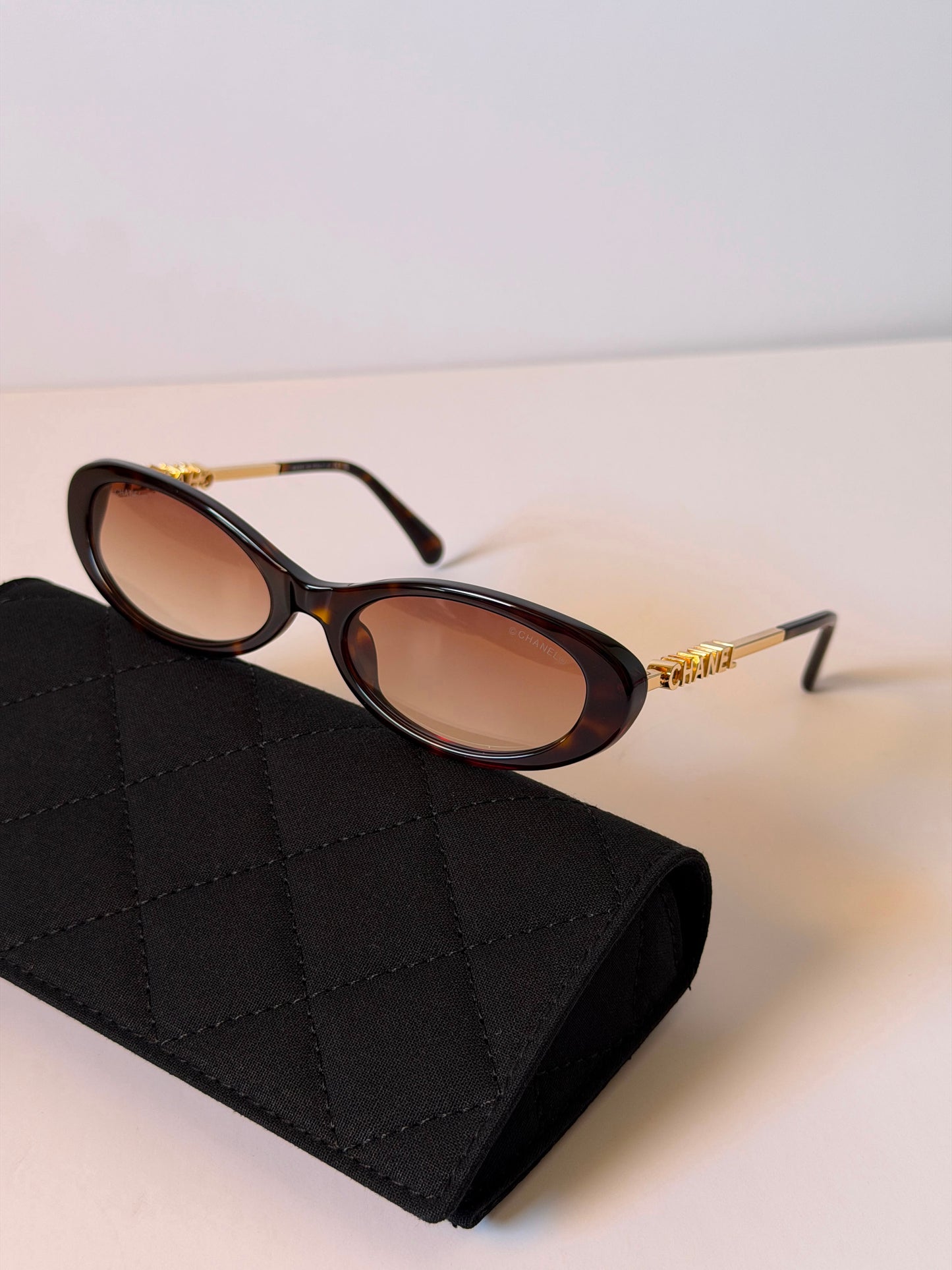 Chanel Oval sunglasses