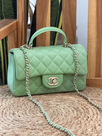 Chanel flap top handle 20 CM