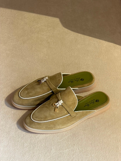 Loro Piana Summer Charms Walk Babouche loafers