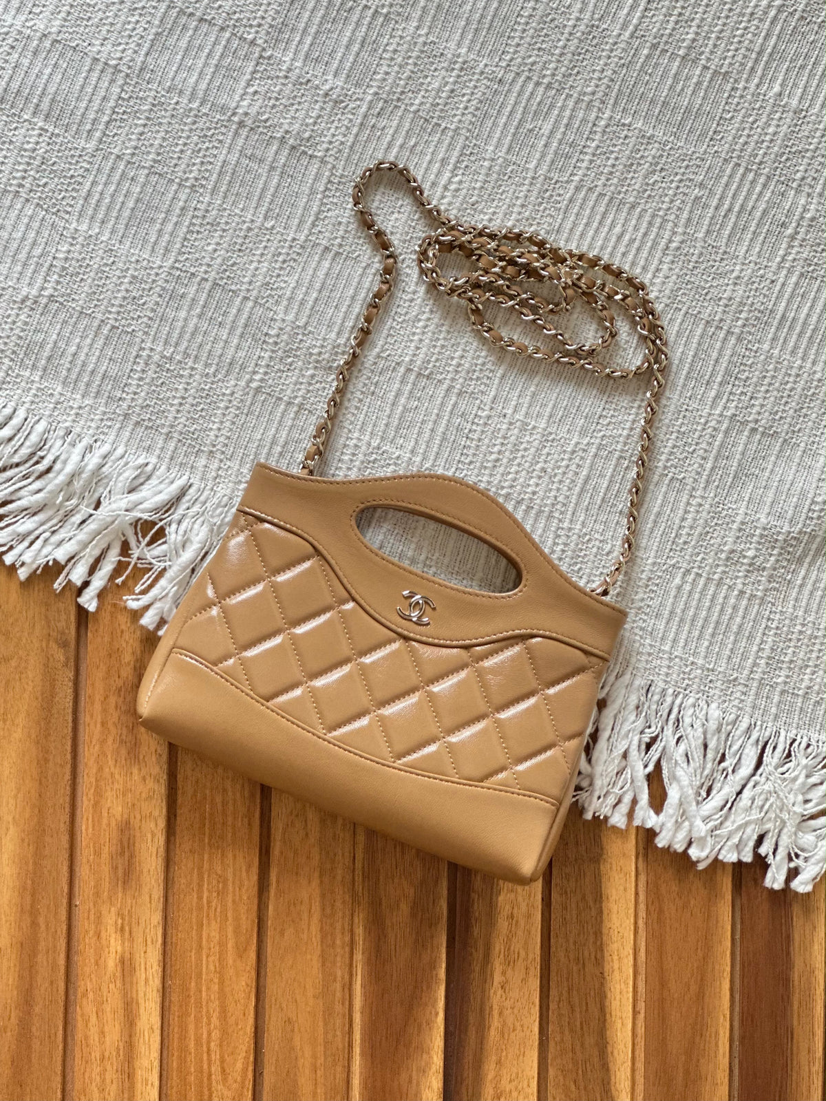 Chanel Nano 31 Quilted Tote bags 31 CM