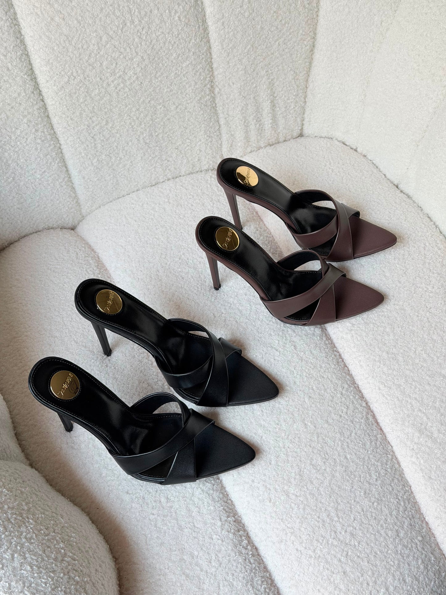Saint Laurent Kirat 95 mules
