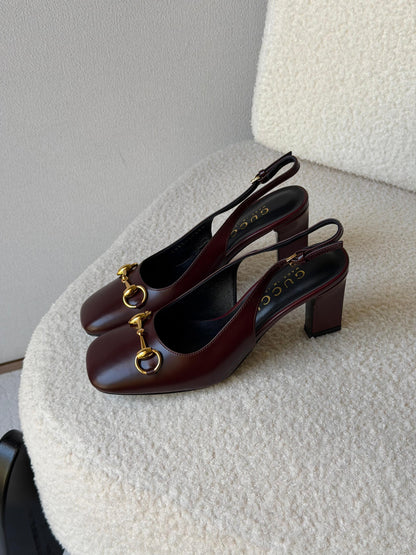 Gucci slingback pumps