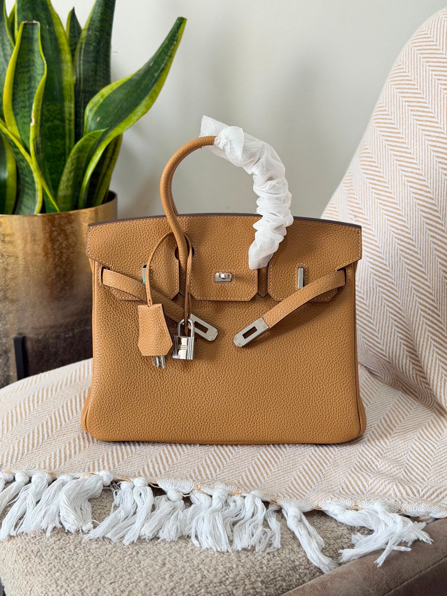 HERMES Birkin 25 full handmade quality