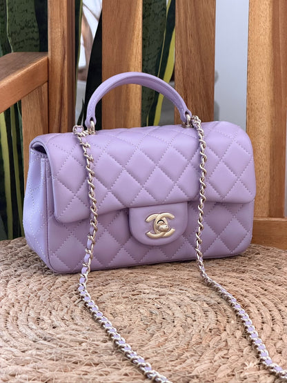 Chanel flap top handle 20 CM