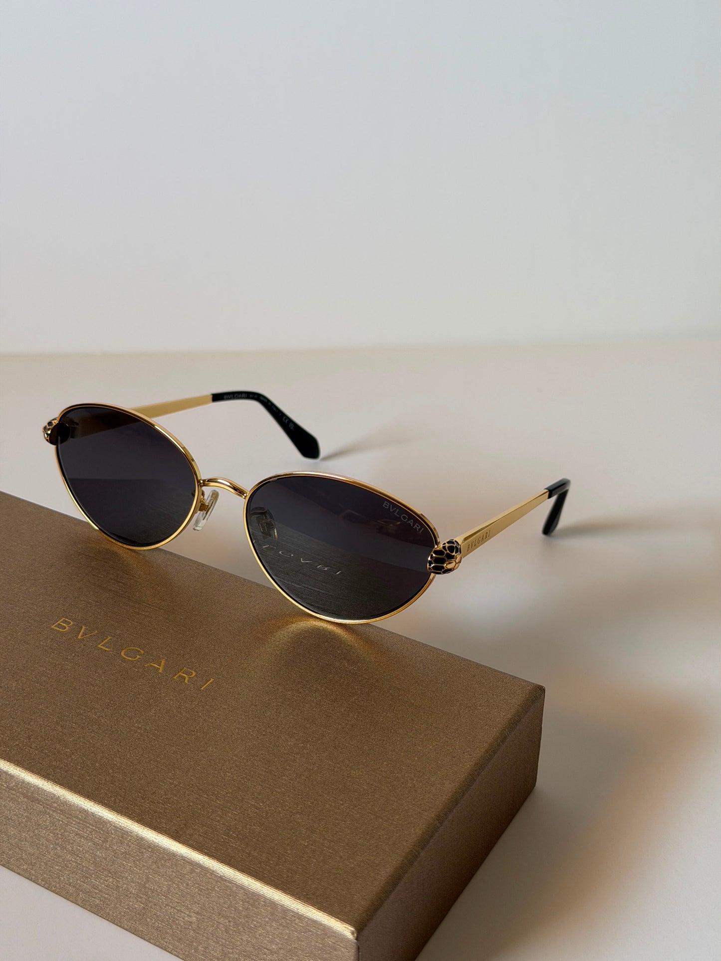 BVLGARI oval sunglasses