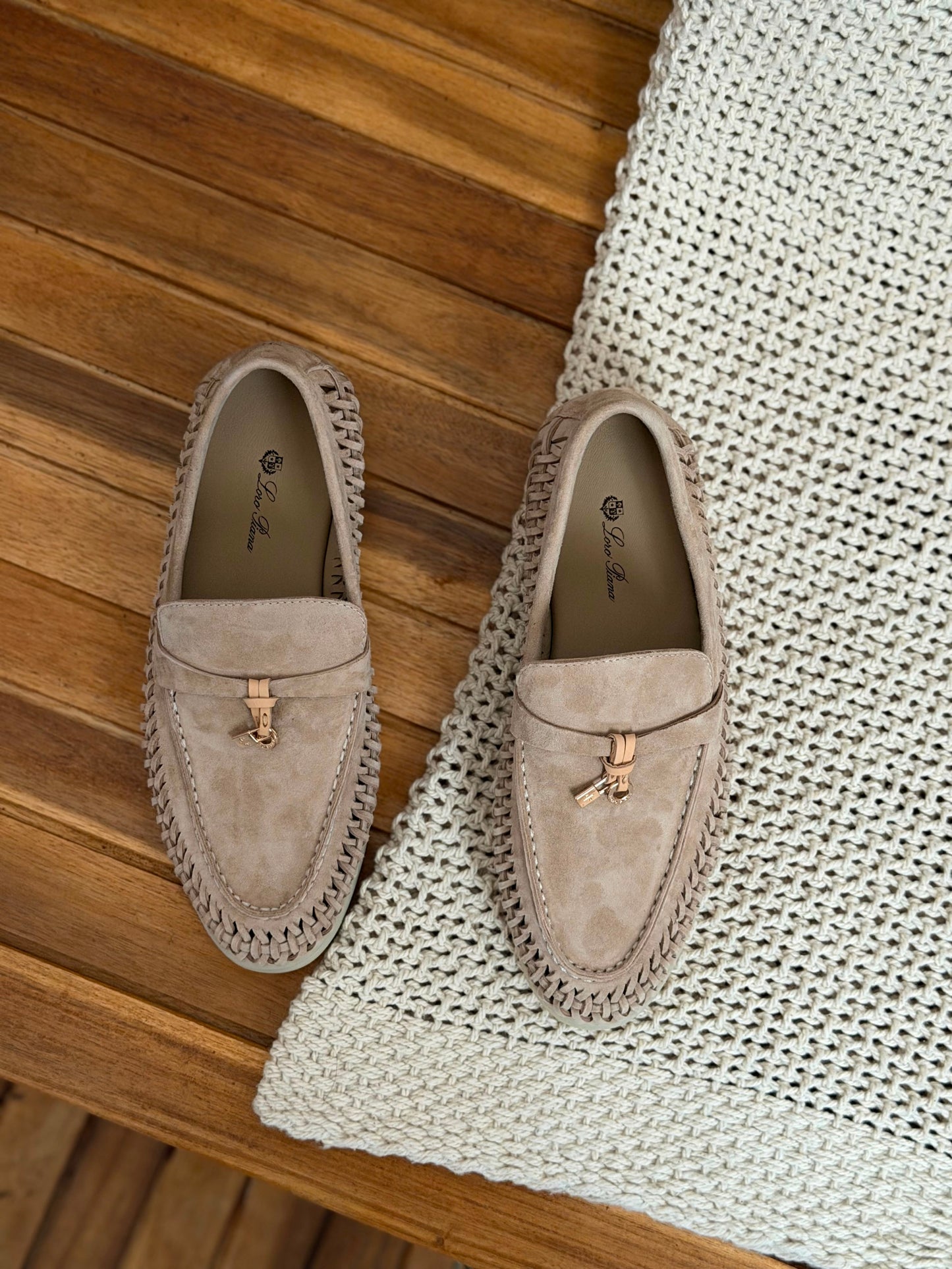 Loro Piana Summer Charms Walk Loafers