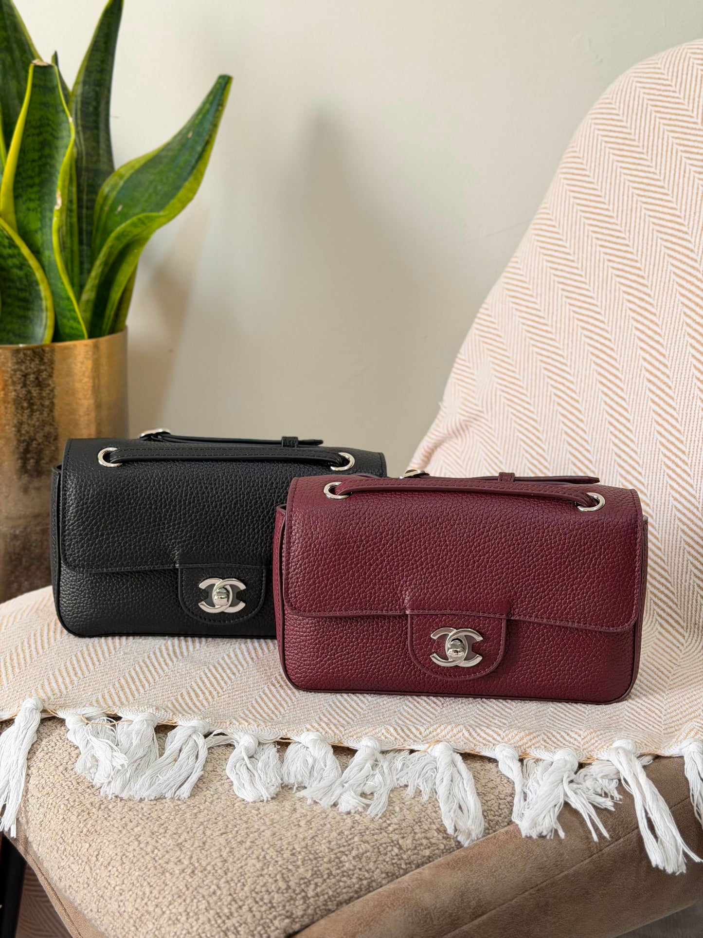 Chanel SS26 Maxi Flap Bag silver hardware 20 CM