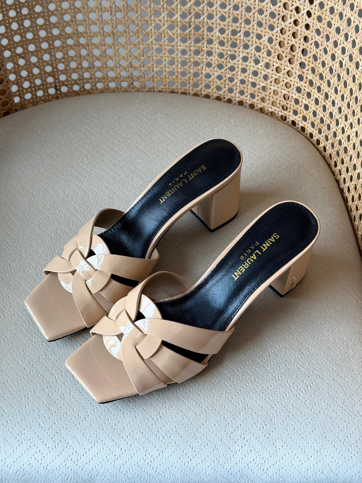 Saint Laurent Tribute mules