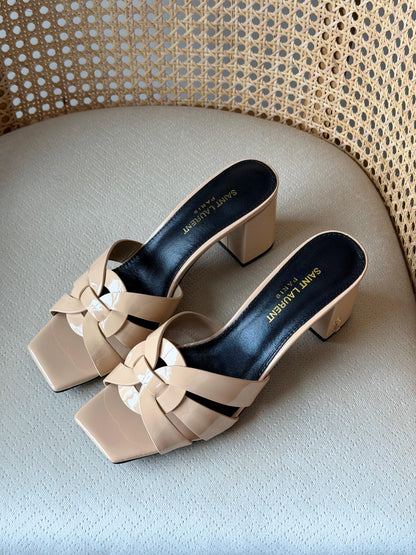 Saint Laurent Tribute mules
