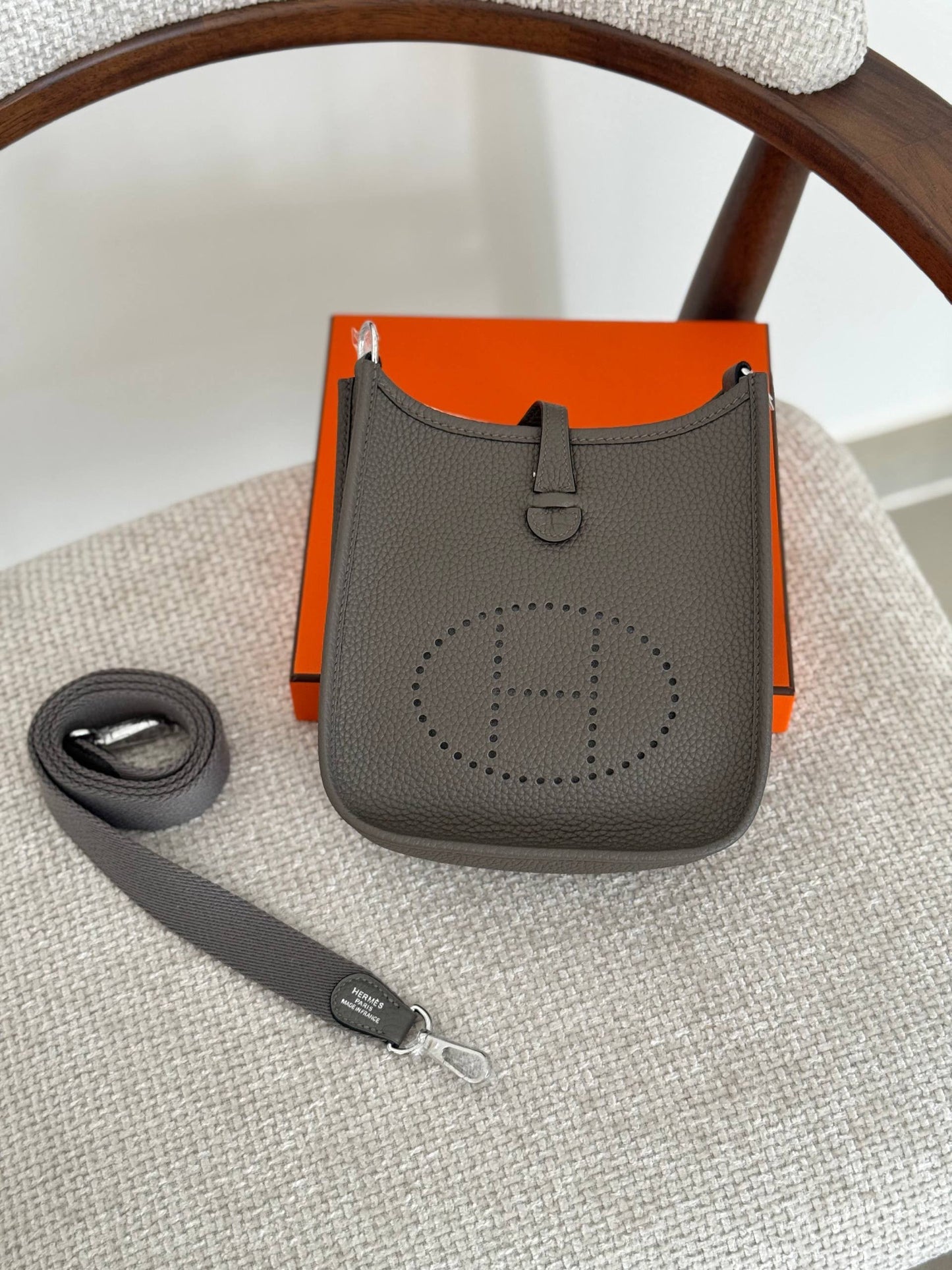 HERMES evelyne 16 CM full handmade