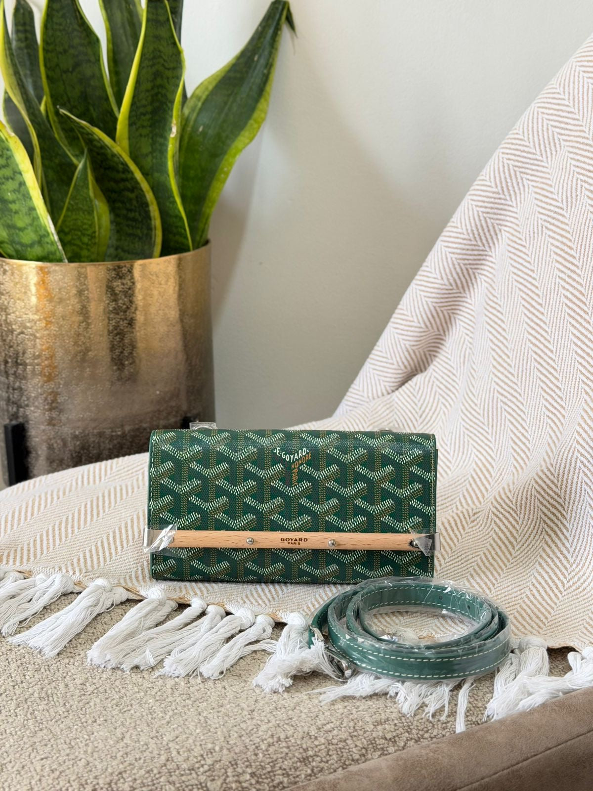 Goyard Monte-Carlo clutch bags 18 CM