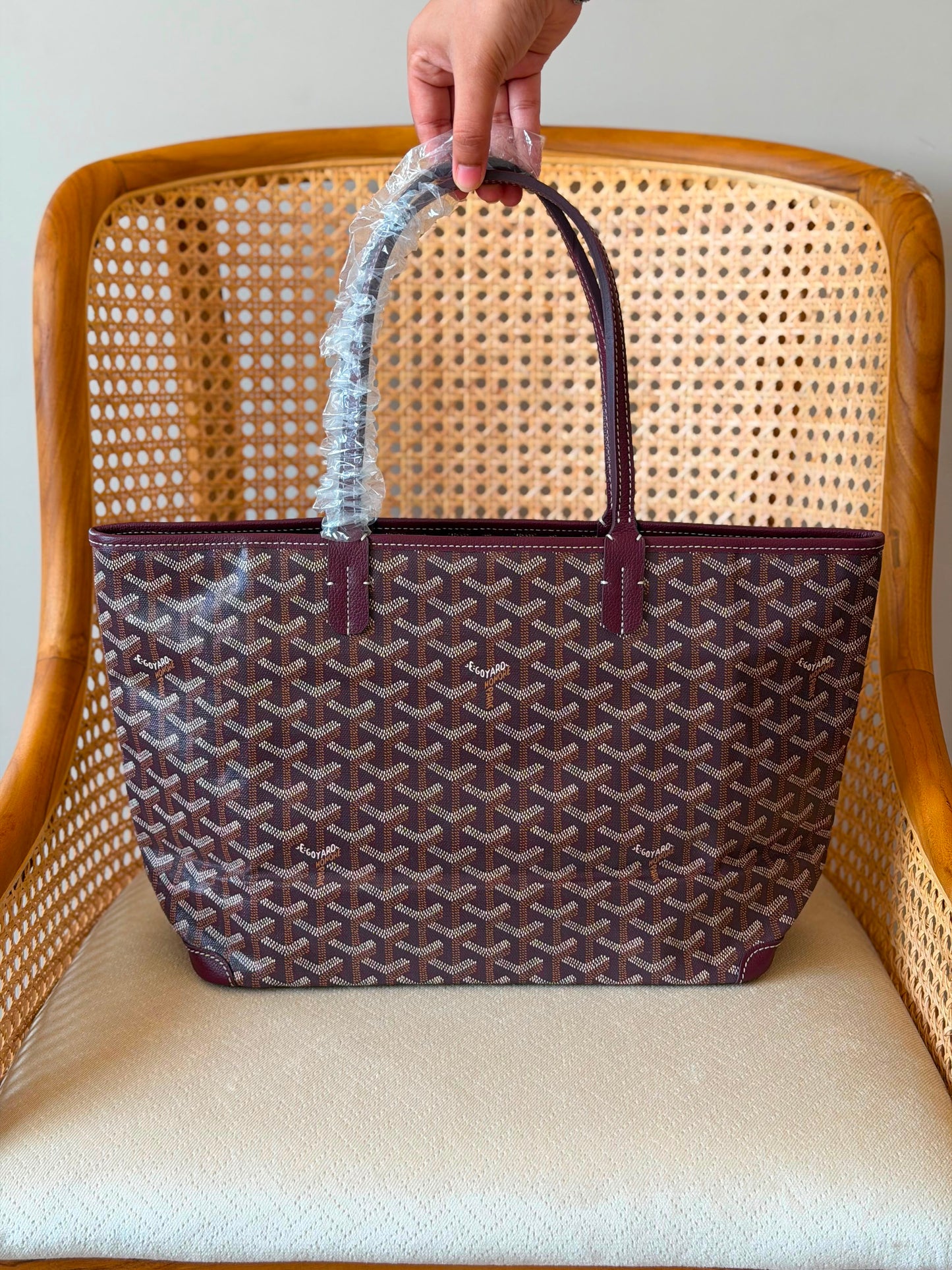 Goyard tote 36CM with zipper