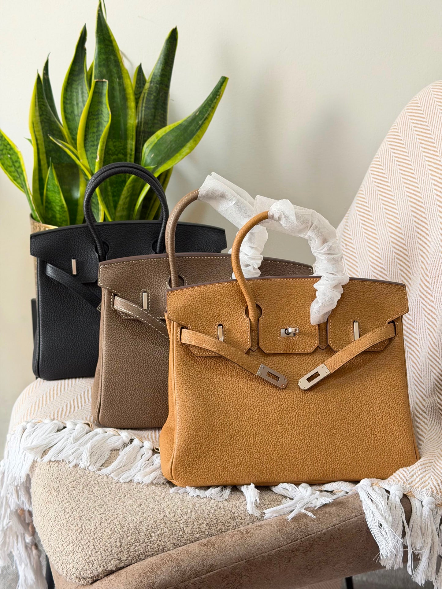 HERMES Birkin 25 full handmade quality