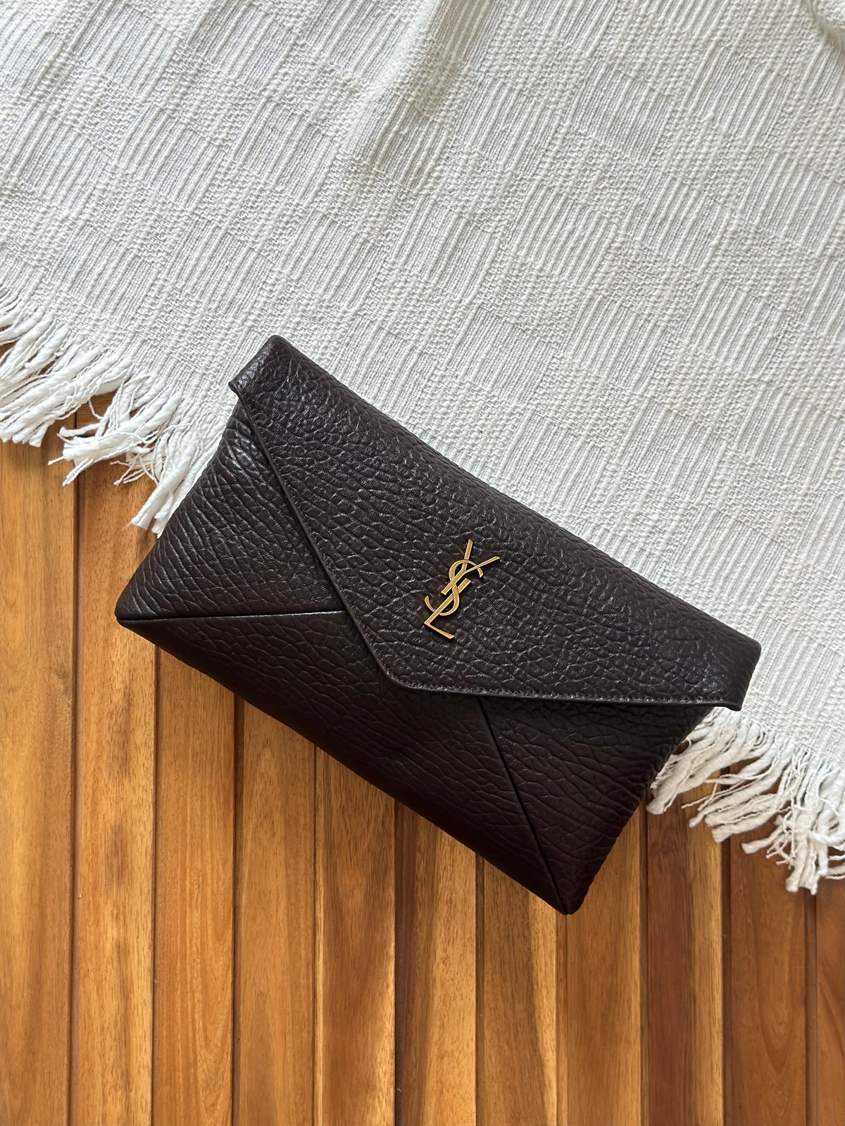 Saint Laurent Cassandre envelope pouches