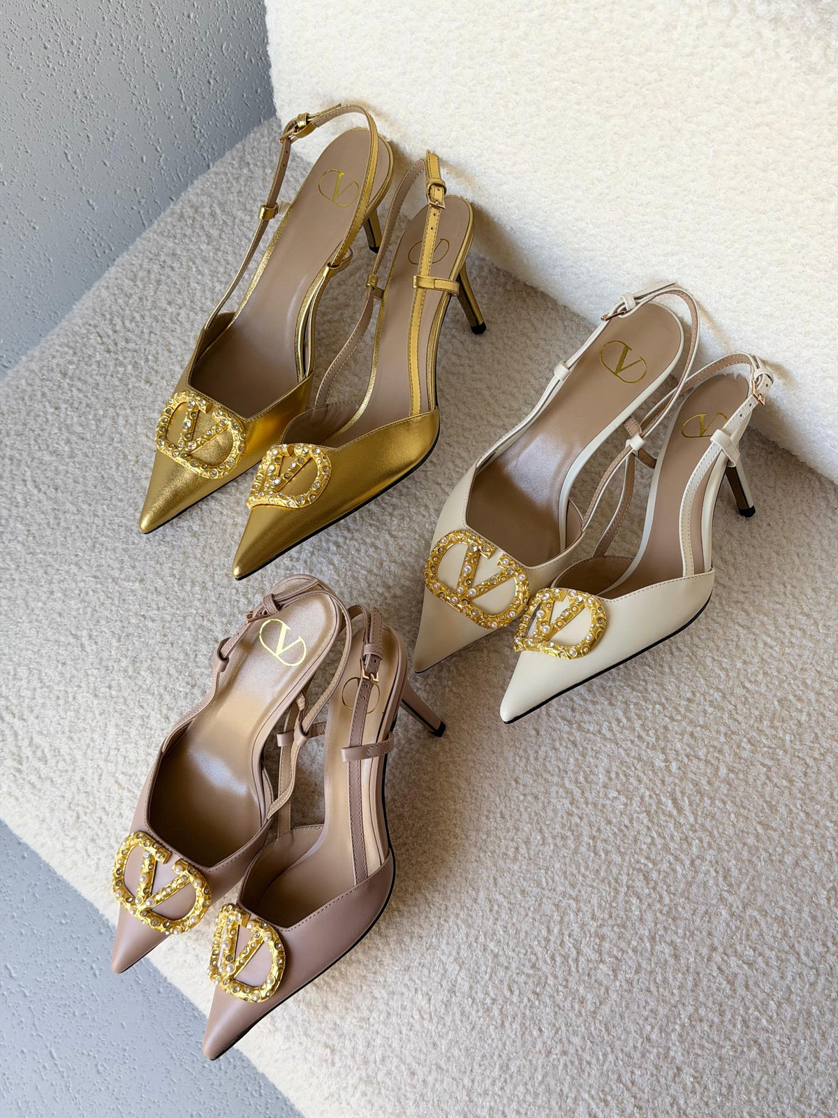 Valentino Garavani VLogo Signature Slingback Pumps