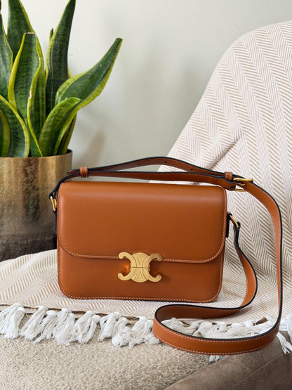 CELINE triomphe bag 22 CM