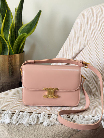 CELINE triomphe bag 22 CM