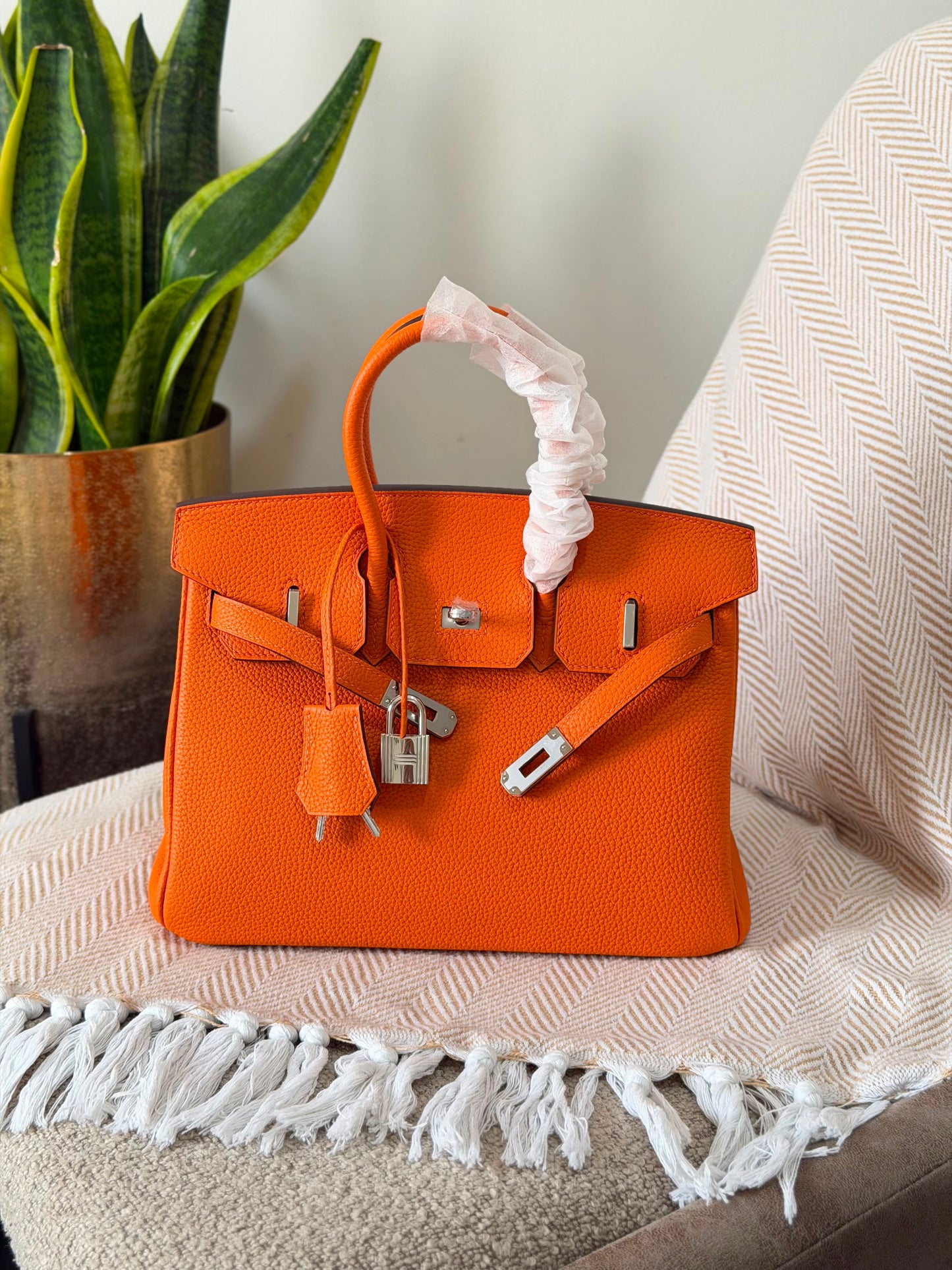 HERMES Birkin 25 full handmade quality