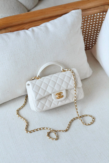Chanel flap top handle 20 CM