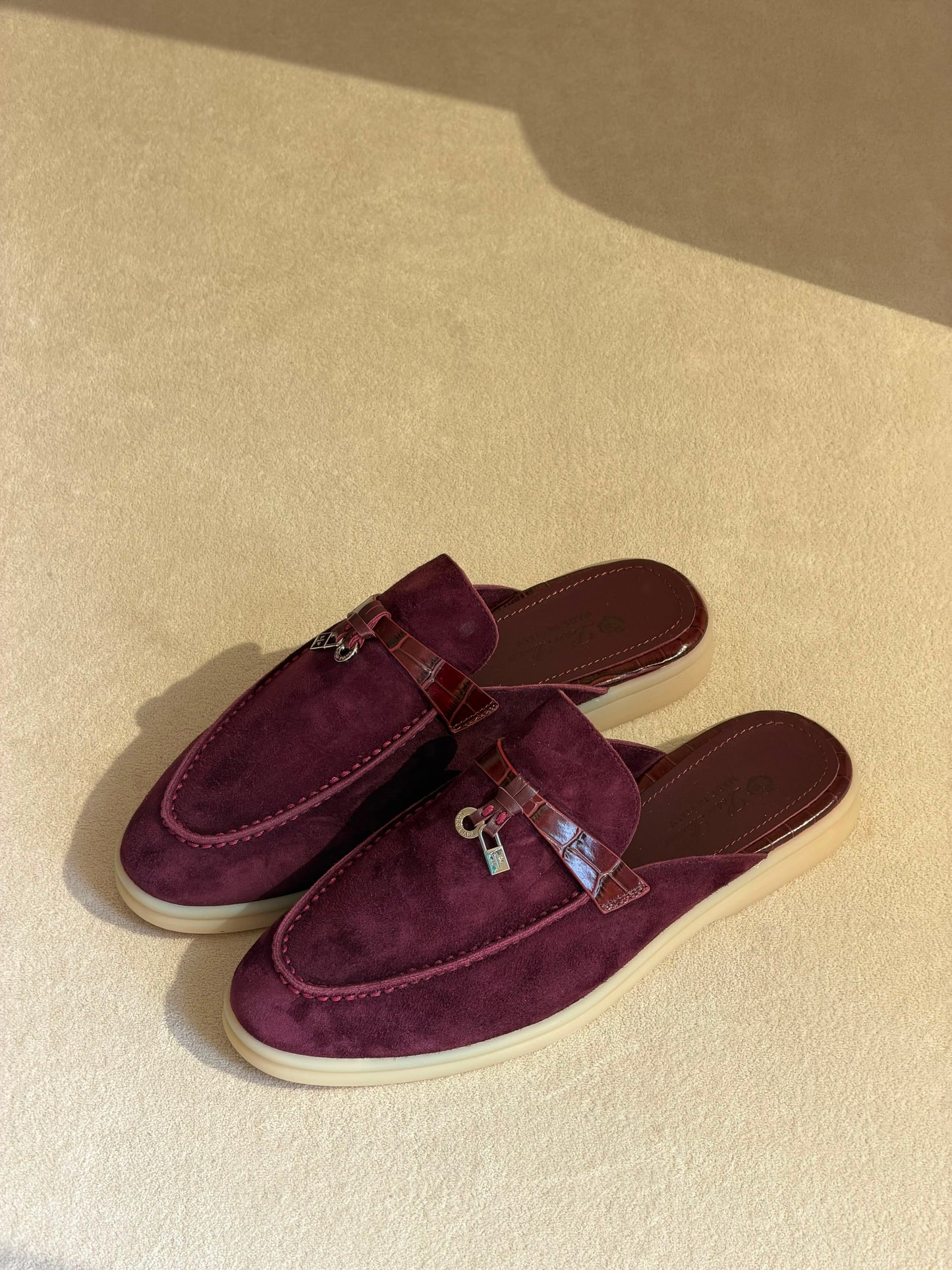 Loro Piana Summer Charms Walk Babouche loafers