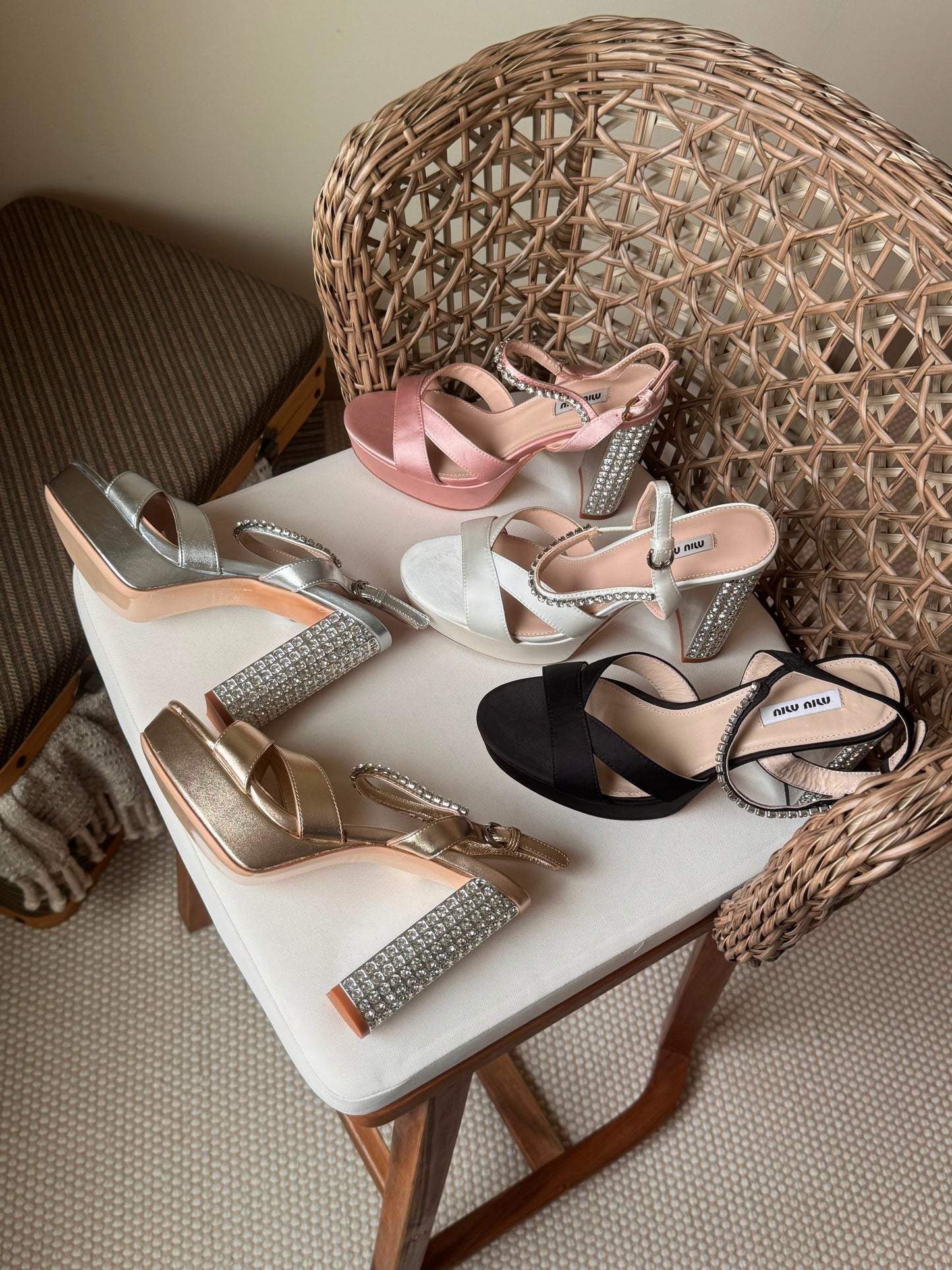 Miu Miu platform sandals