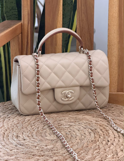 Chanel flap top handle 20 CM