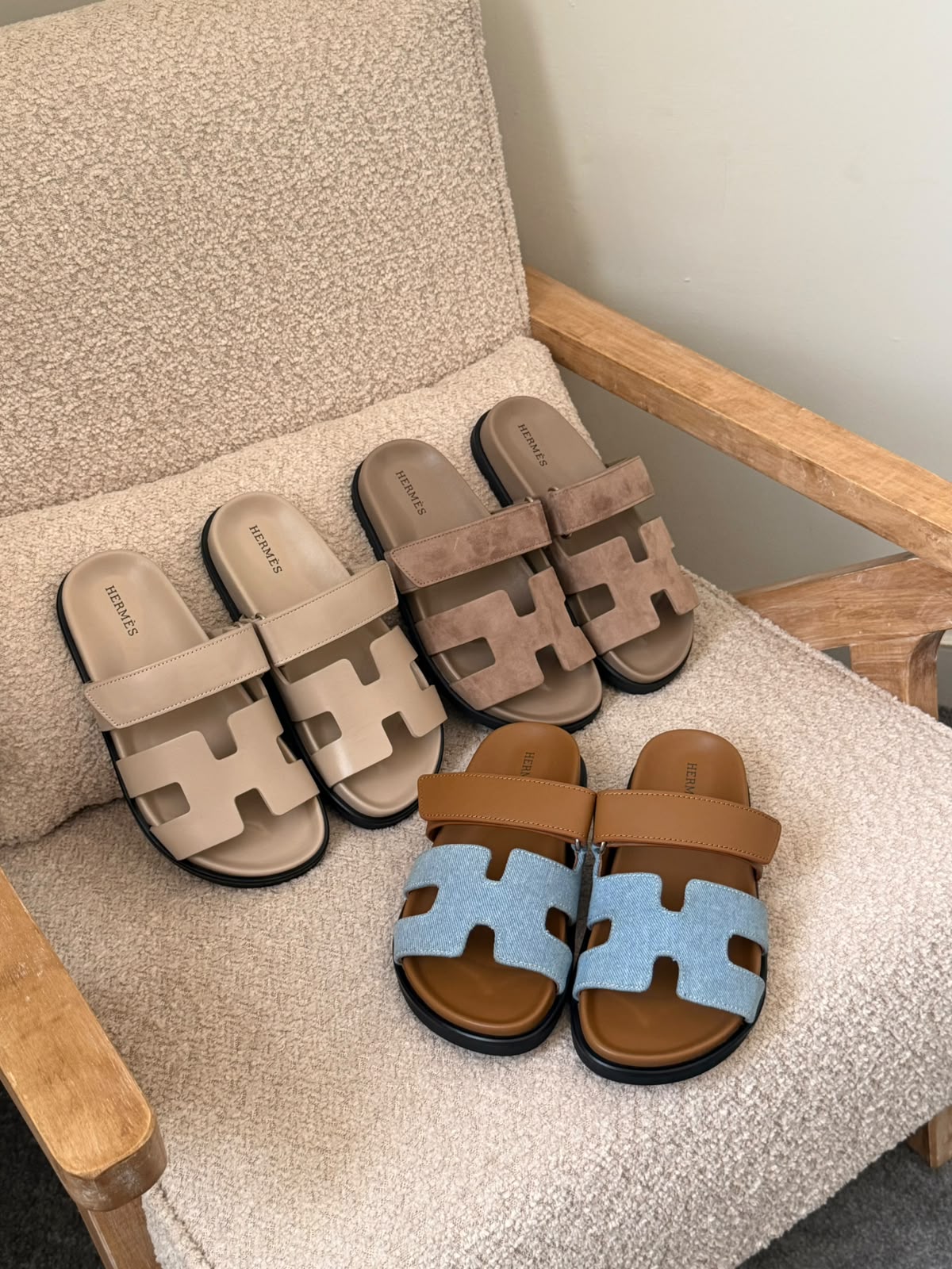 Hermès Chypre techno-sandals