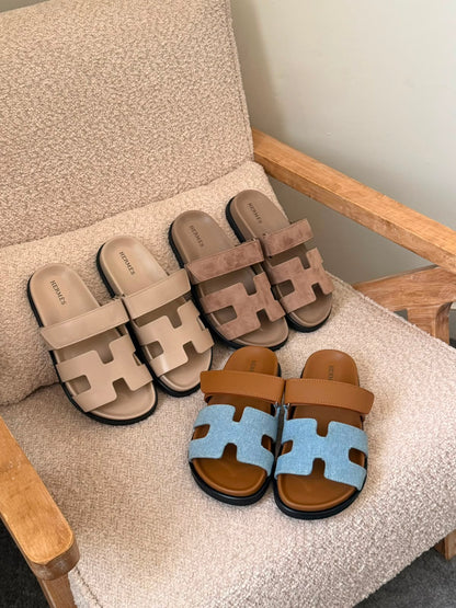 Hermès Chypre techno-sandals