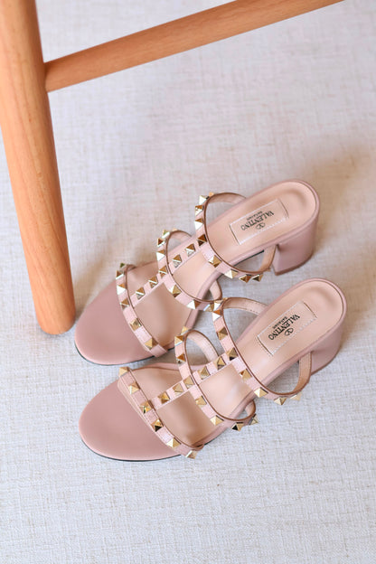 Valentino Garavani Rockstud Cage Sandals