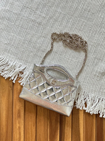 Chanel Nano 31 Quilted Tote bags 31 CM