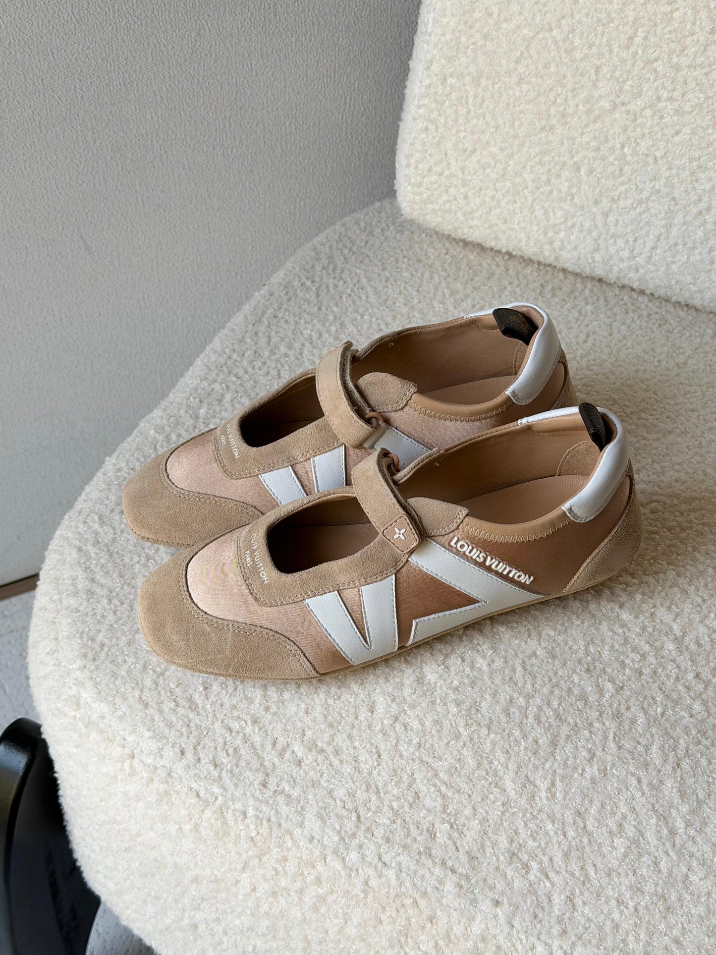 Louis Vuitton LV Sneakerina Mary Jane shoes