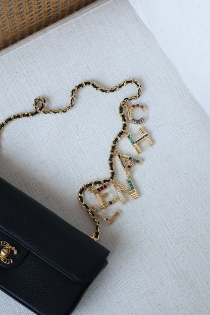 Chanel 26A Letter Charm Flap Bag