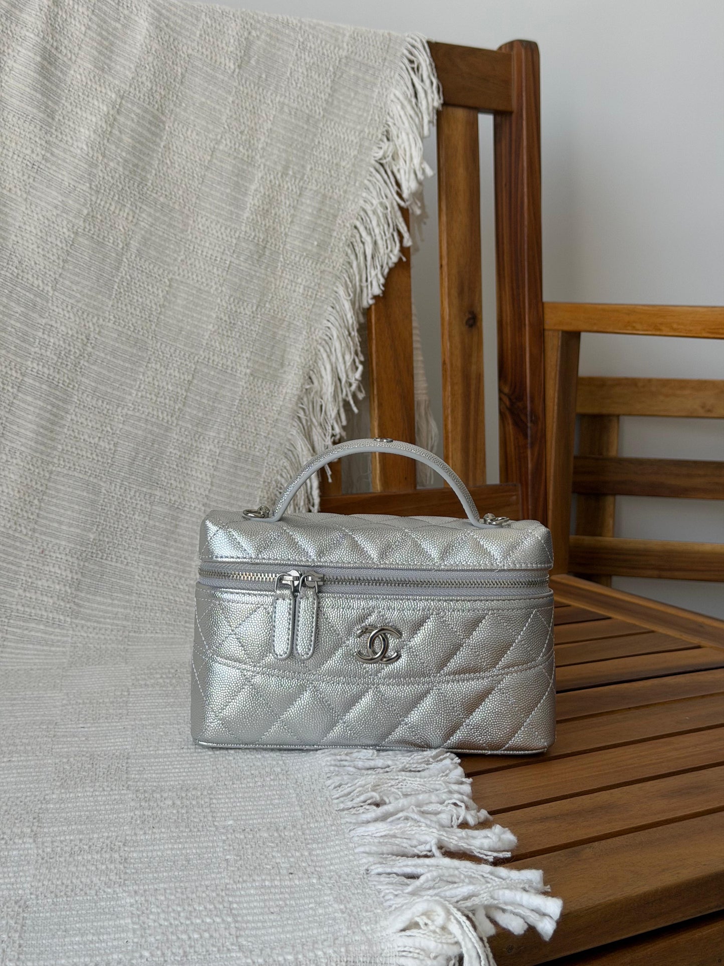Chanel Long Vanity Case