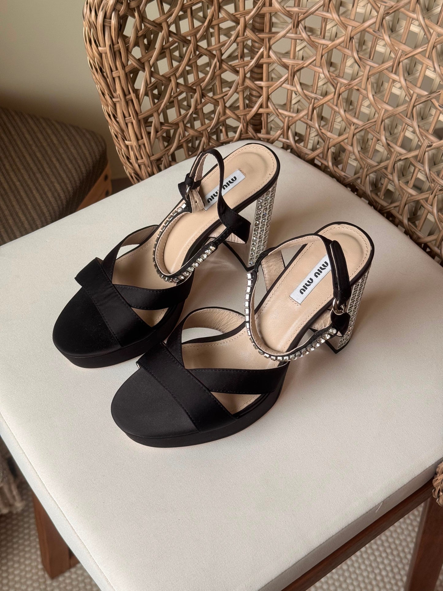 Miu Miu platform sandals