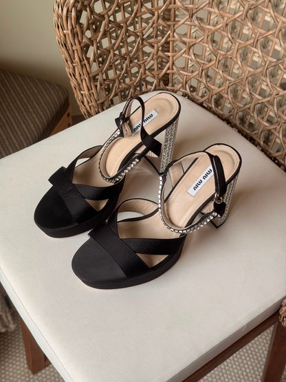 Miu Miu platform sandals