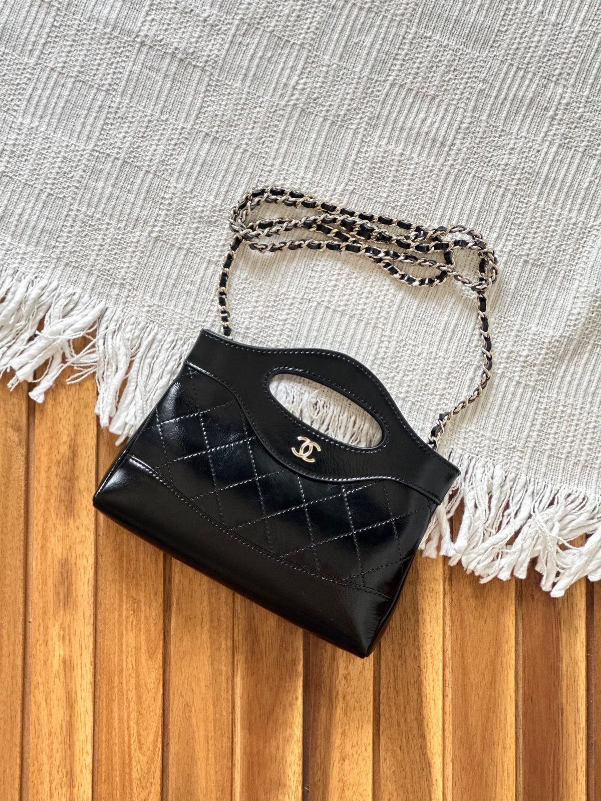 Chanel Nano 31 Quilted Tote bags 31 CM