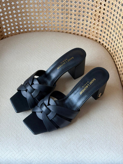 Saint Laurent Tribute mules