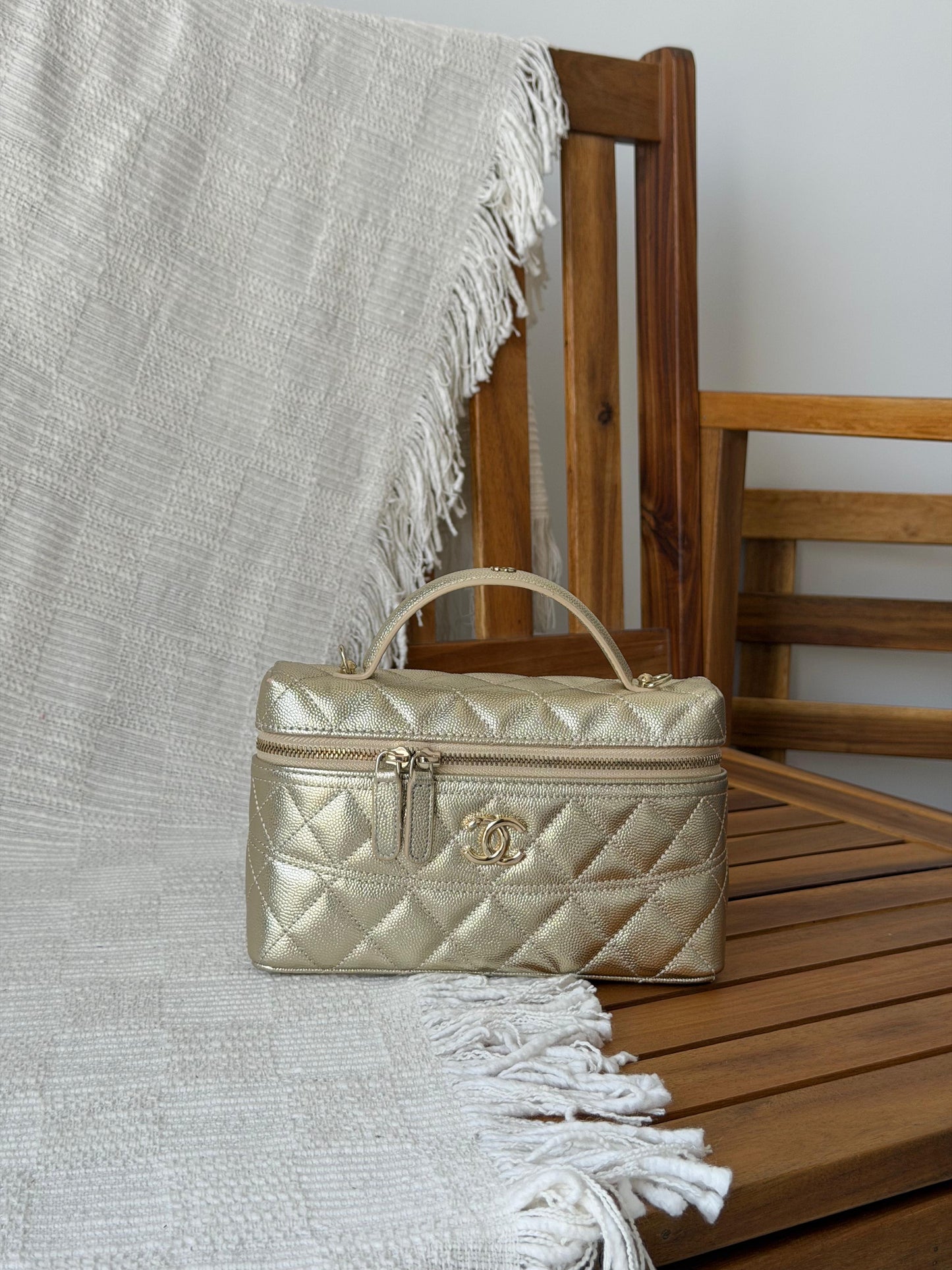 Chanel Long Vanity Case