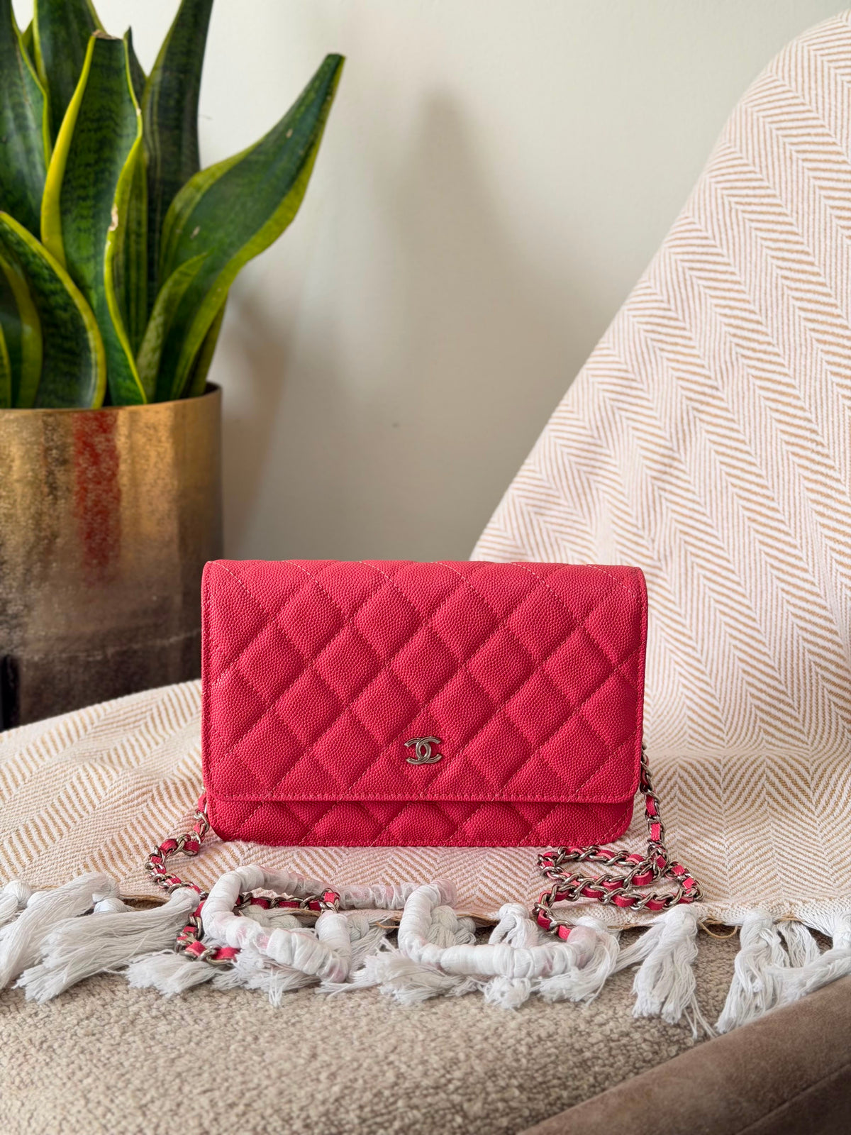 Chanel Wallet on Chain bag 19 CM