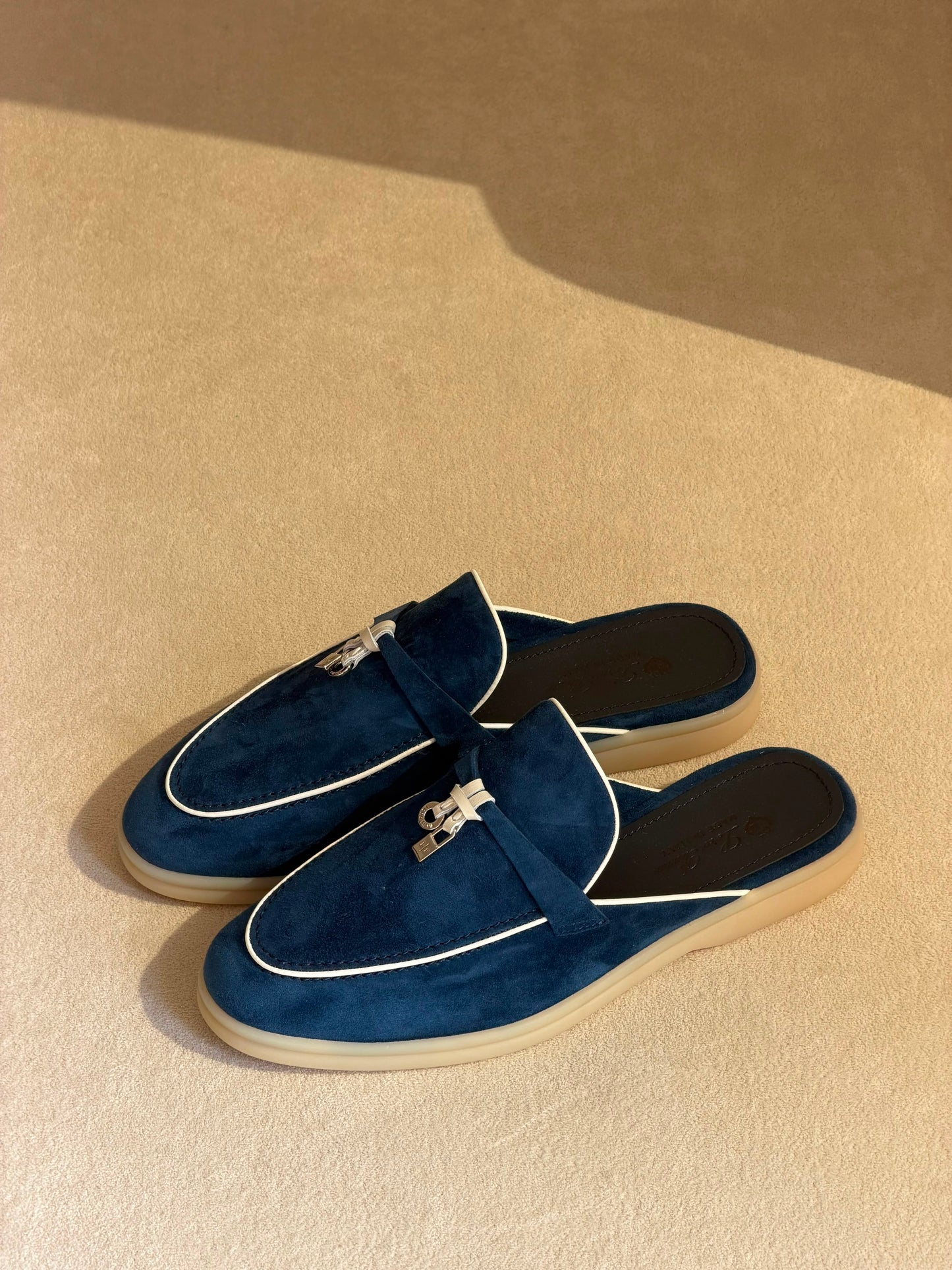 Loro Piana Summer Charms Walk Babouche loafers