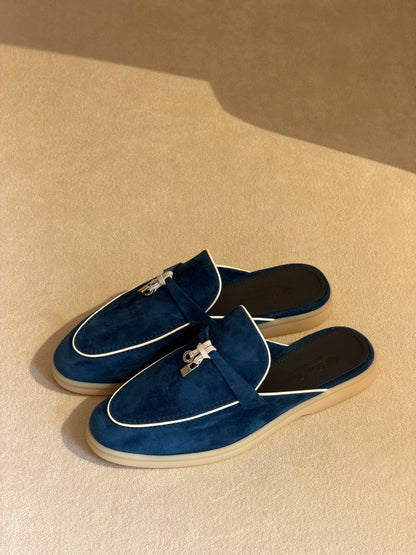 Loro Piana Summer Charms Walk Babouche loafers