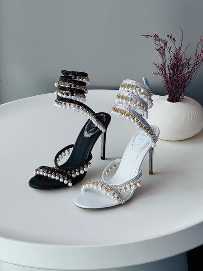 René Caovilla Chandelier sandals